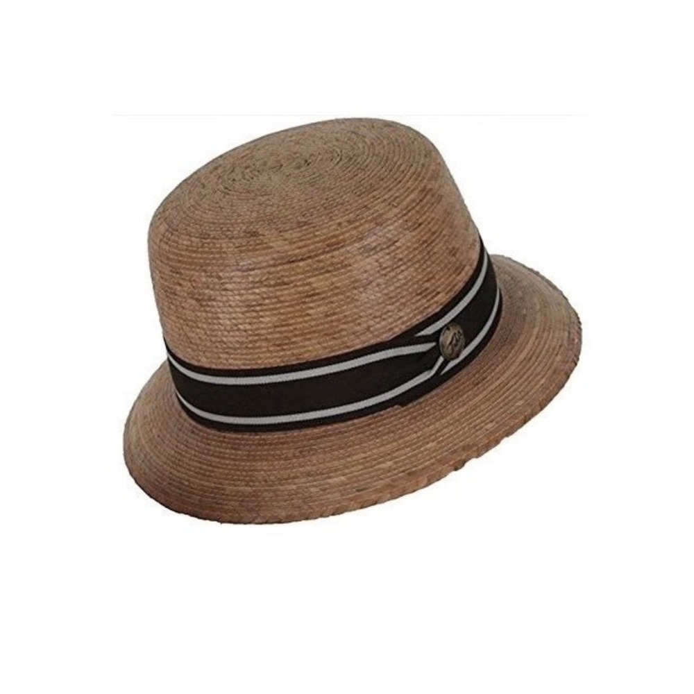 Tula Zoe Straw Sun Hat Women's Small 22" Natural Tan UPF 50+ Beach Resortwear